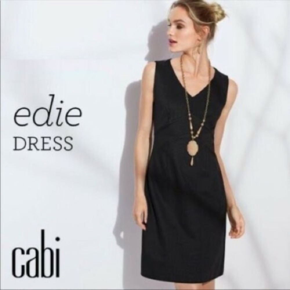CAbi Black Edie Dress